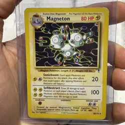 Magneton 28/110 - Non-Holo Rare - Legendary Collection - POKEMON CARD - MP/LP - Image 1