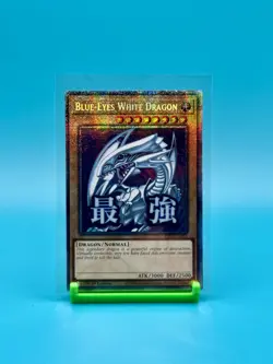 NM - 2026 Yu-Gi-Oh! Blue-Eyes White Dragon 1st Edition Starlight Rare RA05-EN085 - Image 1
