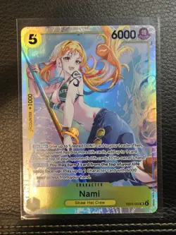 Nami EB03-053 Heroines Edition SR One Piece TCG Extra Booster English - Image 1