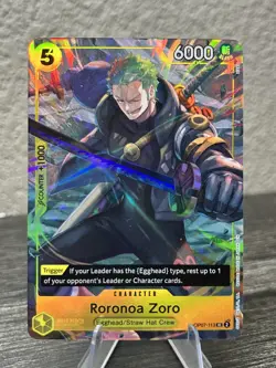 Roronoa Zoro OP07-113 One Piece Promo CCG NM - Image 1
