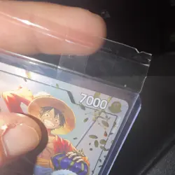 Bandai One Piece Monkey.D.Luffy Character P-075 Promo Foil 7000 Straw Hat Crew - Image 3