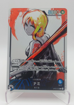 Nami Alt. Art Leader OP03-040 Pillars of Strength One Piece Japanese - Image 1