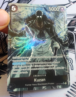 KUZAN #82 (OP10-082) NM SECRET RARE ALT ART – ROYAL BLOOD – ONE PIECE ENGLISH - Image 1