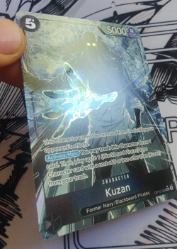 KUZAN #82 (OP10-082) NM SECRET RARE ALT ART – ROYAL BLOOD – ONE PIECE ENGLISH - Image 2