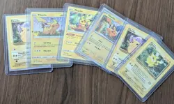 6x Pikachu Card LOT Pokemon TCG - Image 3
