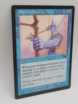 Sigil of Sleep MTG Urza's Destiny LP Blue Enchantment Magic the Gathering Card - Image 5
