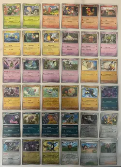 Pokemon Paldean Fates Reverse Holo 36 card bundle - Image 1