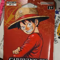Bandai Namco One Piece CCG OP-13 English Booster Pack Sealed 12 Cards - Image 1