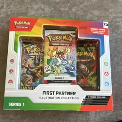 🎊Pokemon First Partner Illustration Collection Series 1 Promo Cards🎊 - Image 1