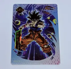 Son Goku - Dragon Ball Collectors Card Game SRS 3 Holo Foil Rare 1mm Thick Tc13 - Image 1