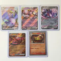 Pokemon Card Lot (5 Cards) - Vintage Modern Hyper Ultra IR SIR Reverse Holo Rare - Image 1