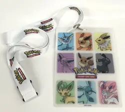 Pokemon Evolving Skies EEVEE Promotional Lenticular Motion Card & Lanyard NEW - Image 1