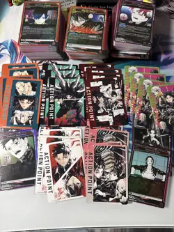 Union Arena TCG UE16BT Kagurabachi 200+ Card Bulk Lot English R/ AP / Box Topper - Image 1