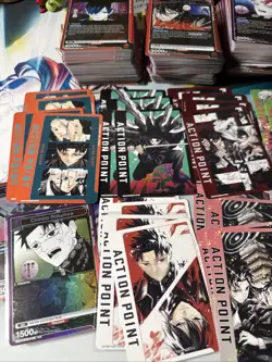 Union Arena TCG UE16BT Kagurabachi 200+ Card Bulk Lot English R/ AP / Box Topper - Image 2