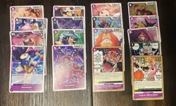 One Piece TCG OP11 A Fist Of Divine Speed Rare/Common/Uncommon Complete Card Set - Image 4