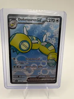 Pokemon Journey Together Dudunsparce ex Card Ultra Rare,Holo #178/159 - Image 1