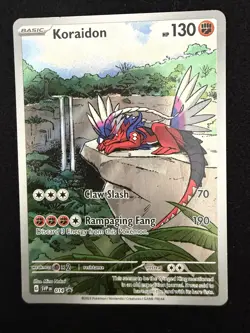 Pokemon Card Koraidon Black Star Promo 014 Near Mint - Image 1