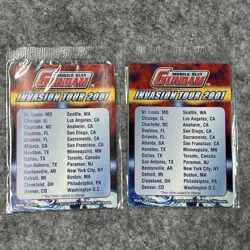 Gundam M.S. War Trading Card Game Lot 2 sealed invasion Tour 2001 - Image 2