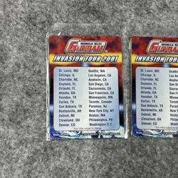 Gundam M.S. War Trading Card Game Lot 2 sealed invasion Tour 2001 - Image 3