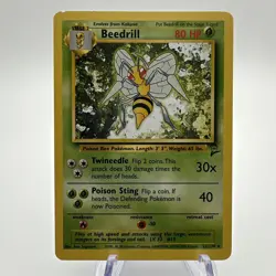 Pokemon TCG Card - Base Set 2 - Beedrill 21/130 - Image 1