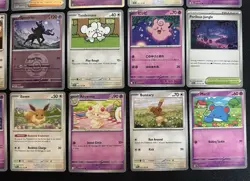 Pokemon TCG | CUTE Pink Aesthetic | NM | Mixed Sets ✨– 18 Cards - Image 3