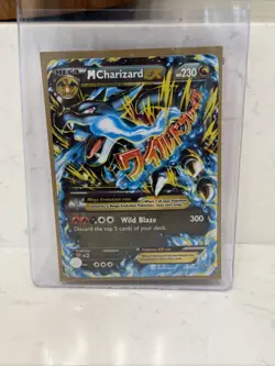 Pokemon M Charizard EX Mega Flashfire Ultra Rare Holo Card 69/106 230 HP - Image 1