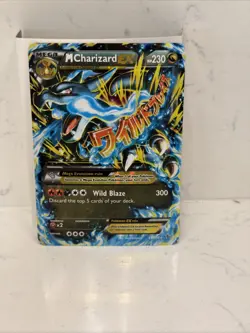 Pokemon M Charizard EX Mega Flashfire Ultra Rare Holo Card 69/106 230 HP - Image 2