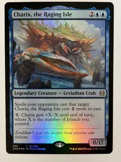 Charix, the Raging Isle Unique and Miscellaneous Promos Foil MTG NM - Image 1