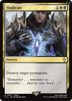 Vindicate (Surge Foil) 330 Commander: FINAL FANTASY NM EN - Image 1