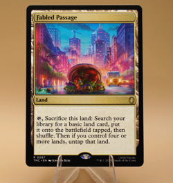 Fabled Passage | 67 | Regular | Rare | TMNT-Commander | MTG - Image 1