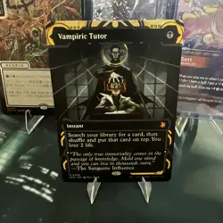 Vampiric Tutor (Extended Art) Commander Legends Regular - Image 1
