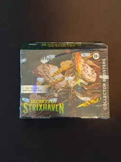 2026 Magic The Gathering Secrets of Strixhaven Collector Booster Box NEW In Hand - Image 1