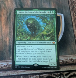 Wizards of the Coast Lumra, Bellow of the Woods Bloomburrow Mythic Green Legend… - Image 1