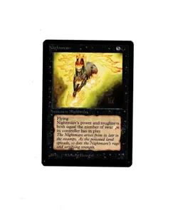 Magic the Gathering NIGHTMARE Beta MTG - Image 1