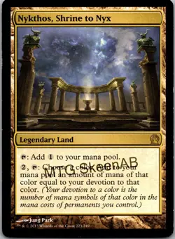 MTG SkeenAB Nykthos Shrine to Nyx from Theros. LP. - Image 1