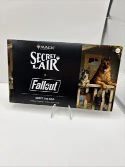 MAGIC THE GATHERING Secret Lair x Fallout: Greet the Dog Foil Edition​ SEALED - Image 1