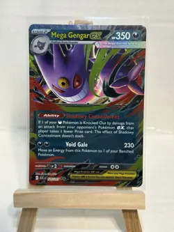 Pokemon Mega Gengar ex Double Rare NM - ME: Ascended Heroes 125/217 - Image 1