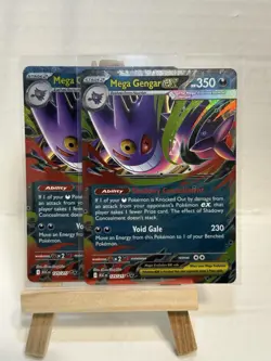 Pokemon Mega Gengar ex Double Rare NM - ME: Ascended Heroes 125/217 - Image 3