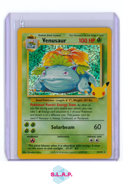 VENUSAUR POKEMON 15/102 2021 CELEBRATIONS HOLO ENGLISH - Image 1