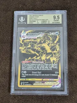 2021 POKEMON SWSH SHINY VAULT SV122/SV122 BGS 9.5 ETERNATUS VMAX SCR - Image 1