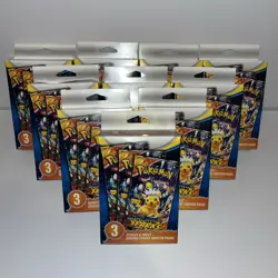 Lot of 10 Pokemon TCG Scarlet And Violet Surging Sparks Booster Hanger Box - NEW - Image 1