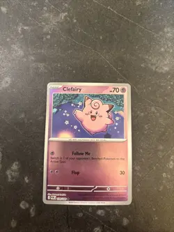 Clefairy Reverse Holo 030/088 Pokemon Card TCG Free Shipping - Image 1