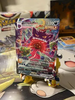 Gengar VMAX 271/264 Alt Art Secret Rare Fusion Strike Pokemon Card - Image 3