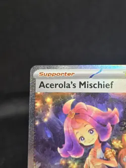 Pokemon Mega Evolution Acerola's Mischief 183/132 SIR FULL ART. PSA 10 worthy - Image 5