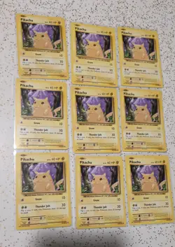 Pikachu 35/108 - NM - XY Evolutions Pokemon Card Lot of 9 - Image 1