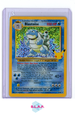 BLASTOISE POKEMON 2/102 2021 CELEBRATIONS HOLO ENGLISH - Image 1