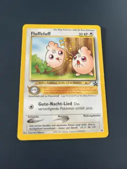 Fluffeluff Black Star Promo Pokemon Karte Deutsch WP36 - Image 1