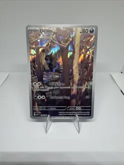 Pokemon TCG Deino Illustration Rare 146/086 White Flare Holo NM - Image 1