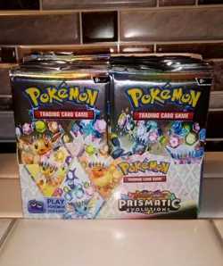 Pokemon TCG: Scarlet and Violet Prismatic Evolutions x1 Booster Pack - Image 1