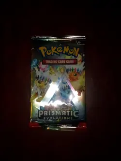 Pokemon TCG: Scarlet and Violet Prismatic Evolutions x1 Booster Pack - Image 2